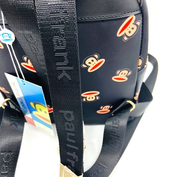 Paul Frank Mini Backpack Black 2024 Julius Monkey NEW w/ Tags NWT - Picture 11 of 16